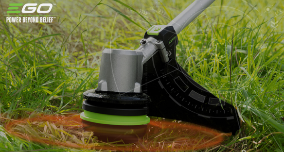 How to cut long grass with a good strimmer technique