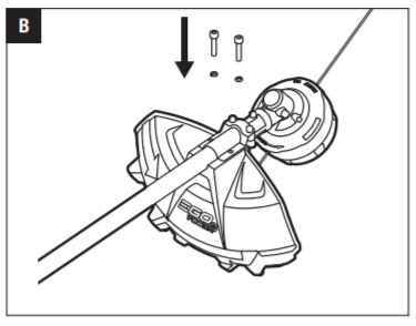 Line Trimmer Attachment Figure B